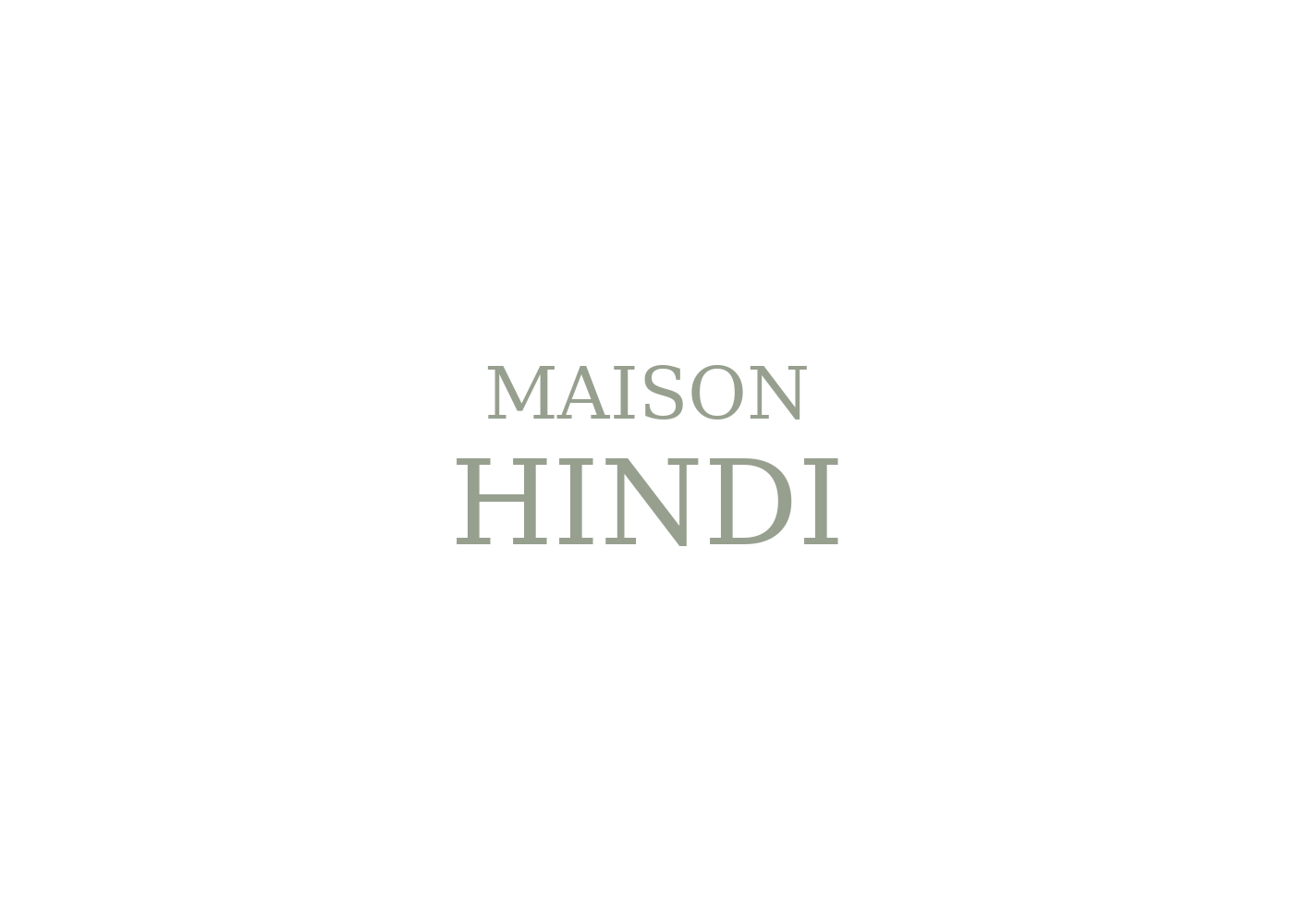 MAISON HINDI